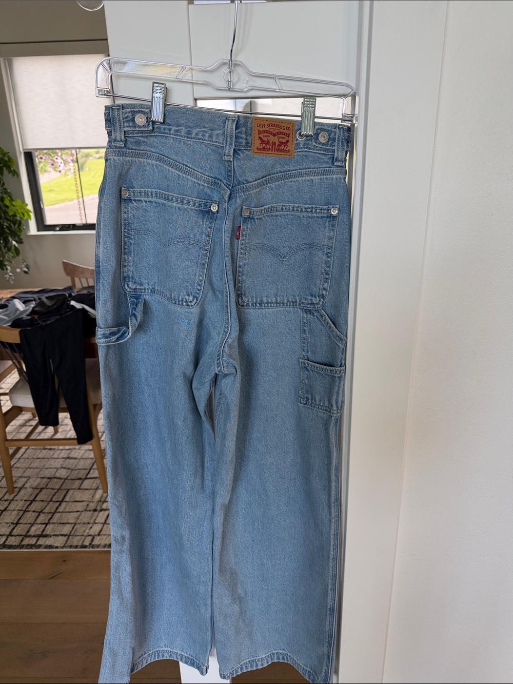 Levi's Light Blue women's Relaxed Carpenter Jeans - Picture 2 of 2